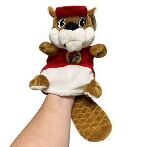 Bucees Beaver Hand Puppet  9” Texas Gas Station Happy Bucee's‎ Beaver new